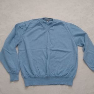 Patrick Assaraf v-neck merino wool sweater